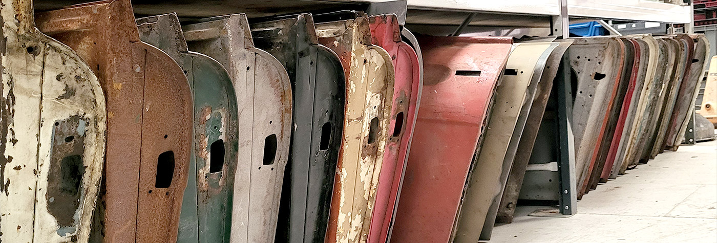 Second-hand used complete Austin Healey doors