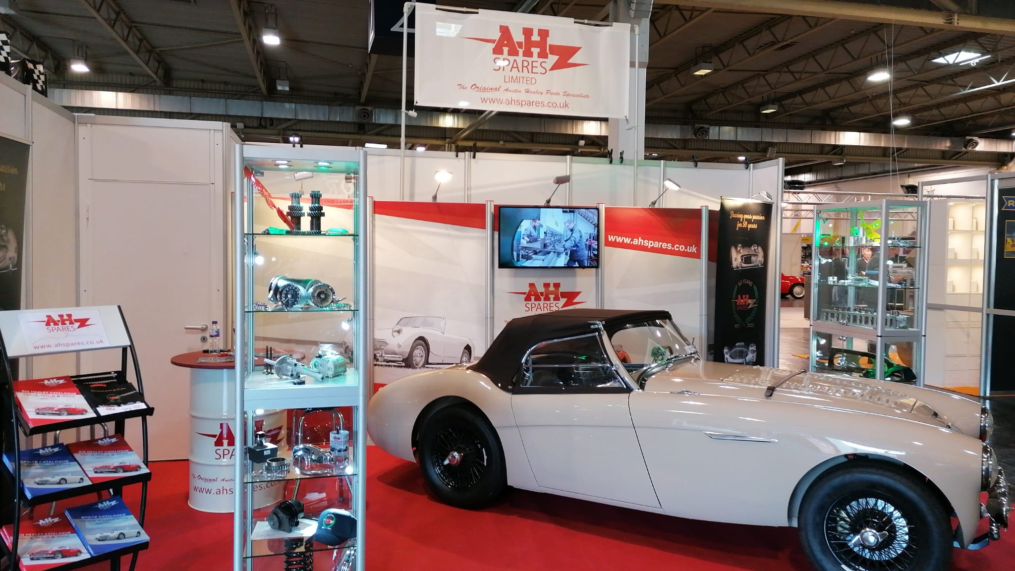 A H Spares stand at Techno Classica 2022