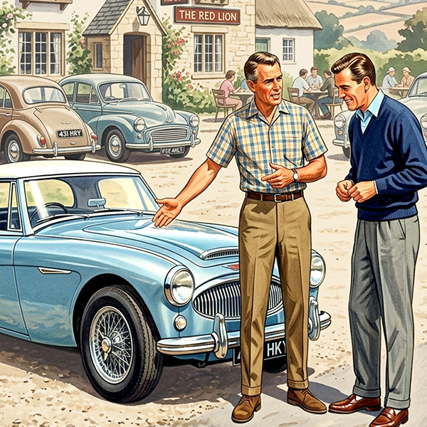 Austin Healey owner restoration stories and project features